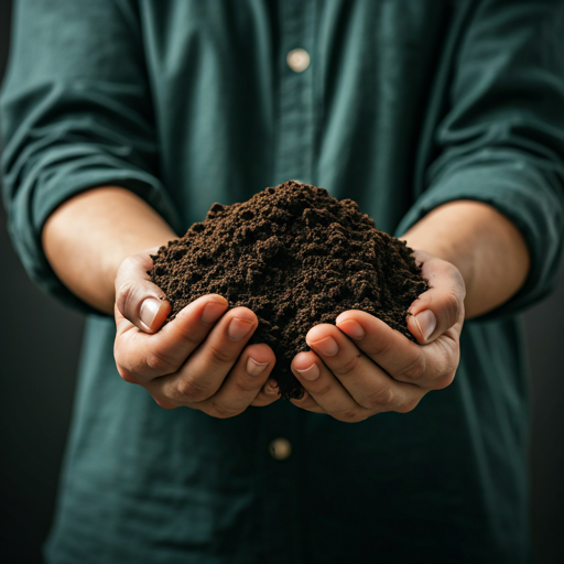 Nutrient rich compost