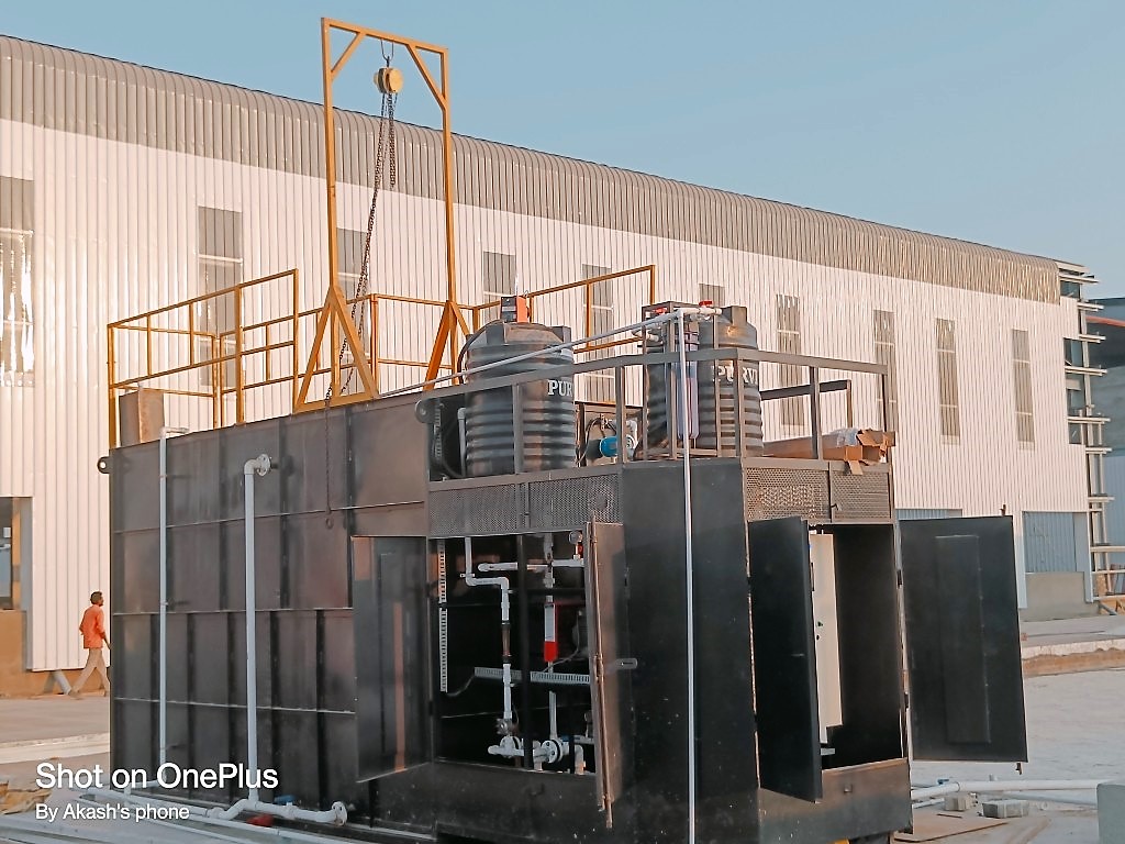 Sewage Treatment Plant Installation